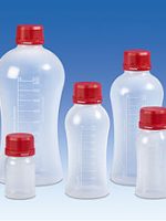 VITLAB VITgrip graduated laboratory storage bottle