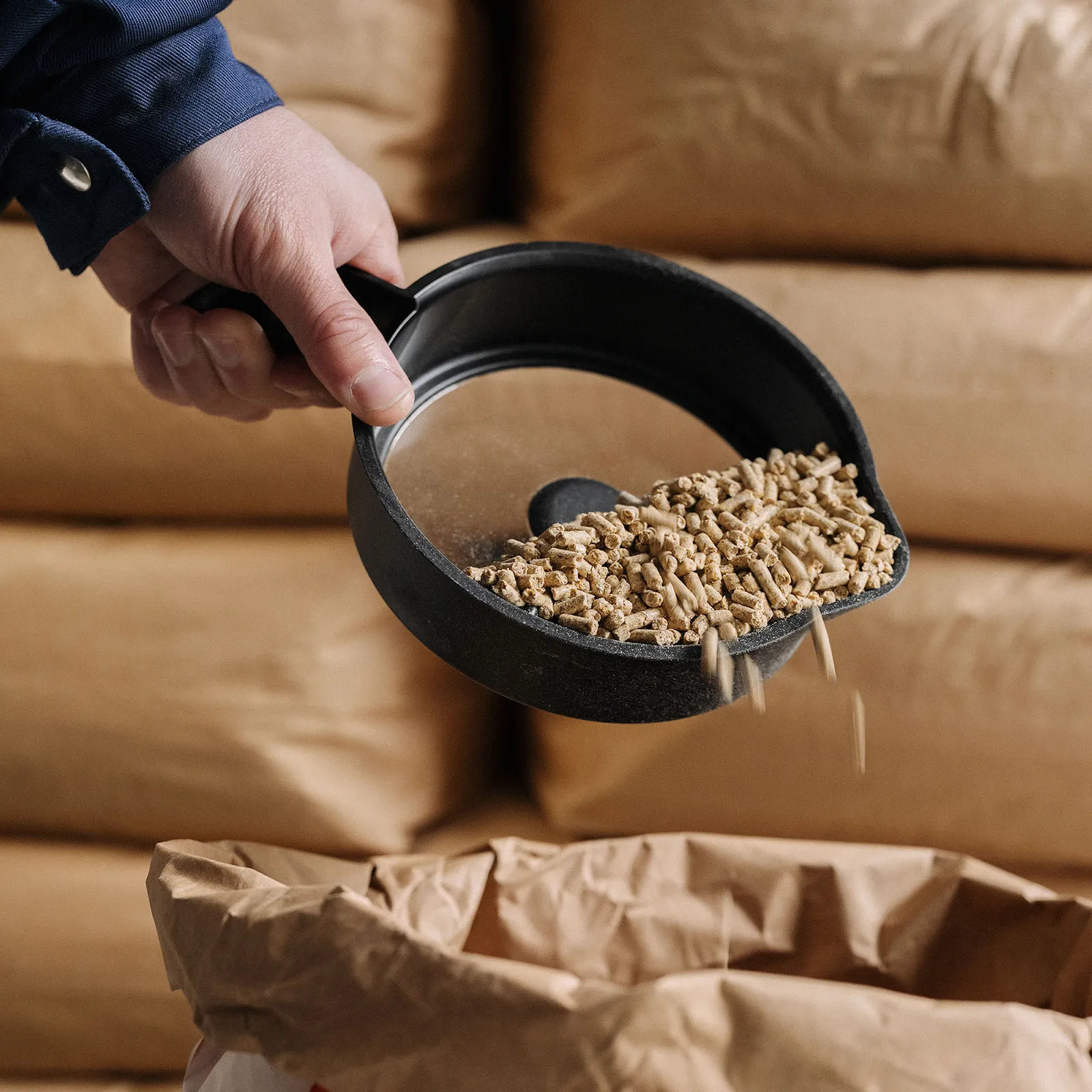 Representative grain sampling for portable NIR analysis with ProxiScout