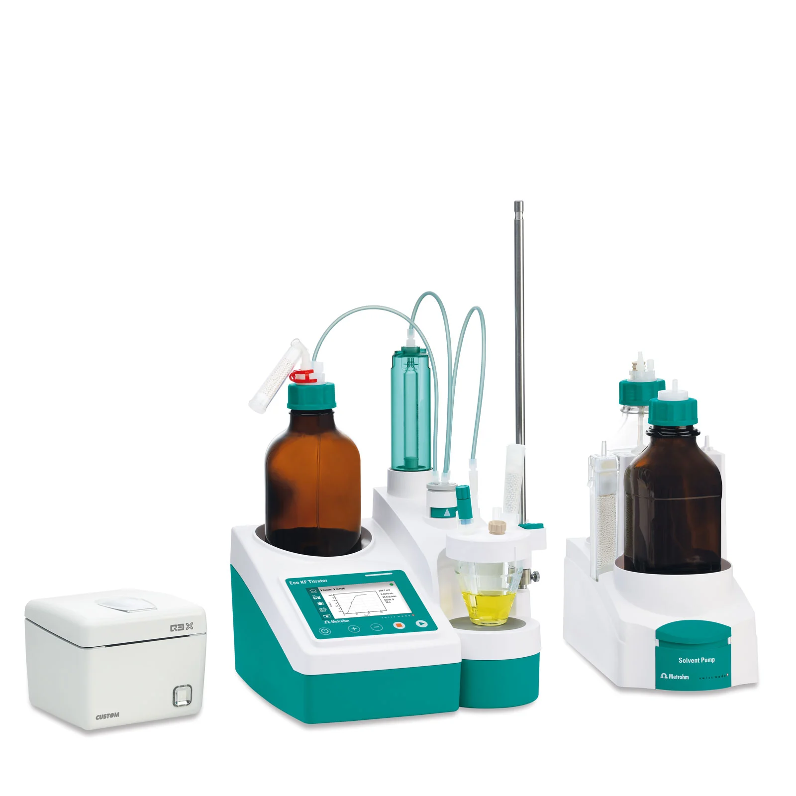 Eco KF Titrator with printer setup