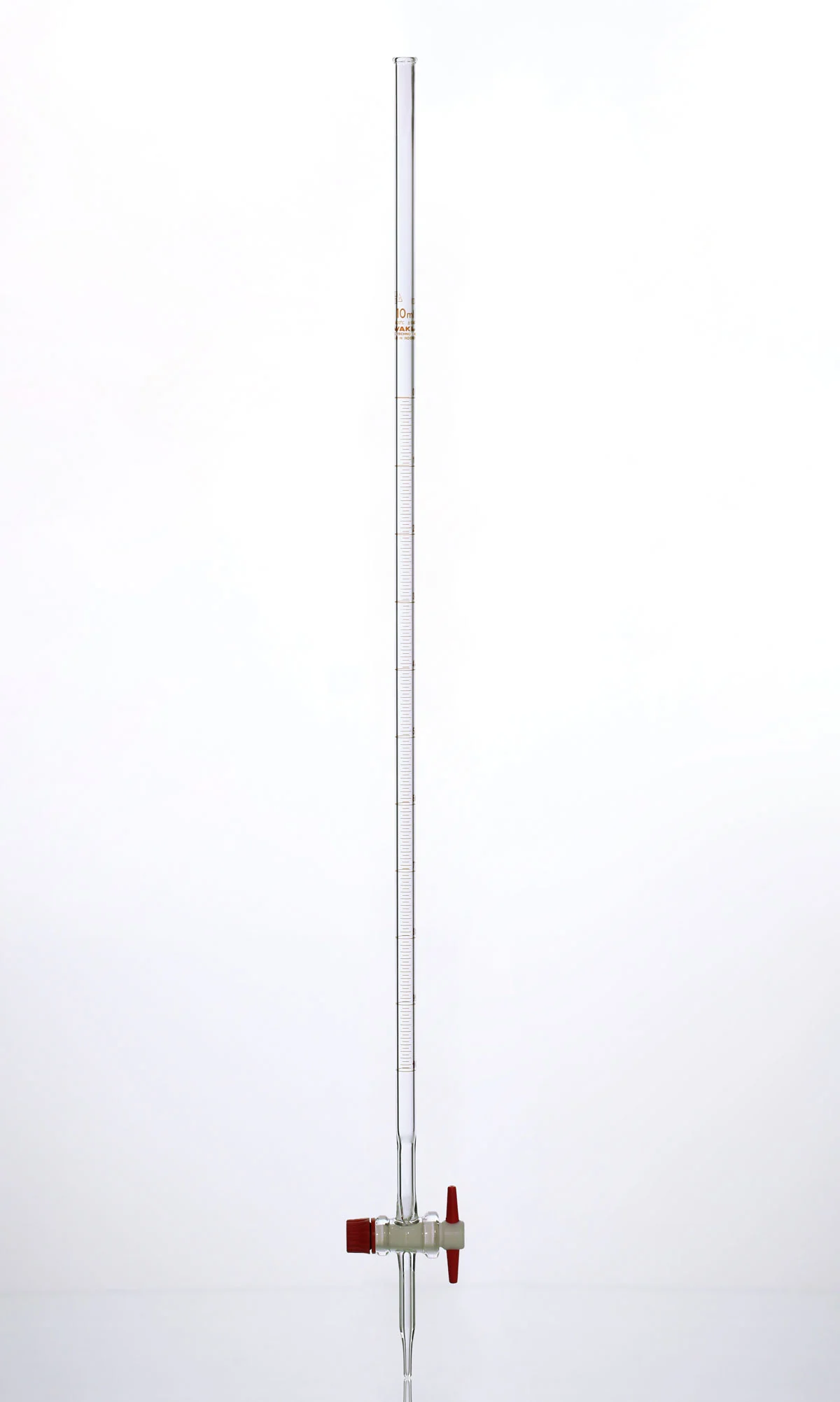 Burette with PTFE Stopcock - Clear