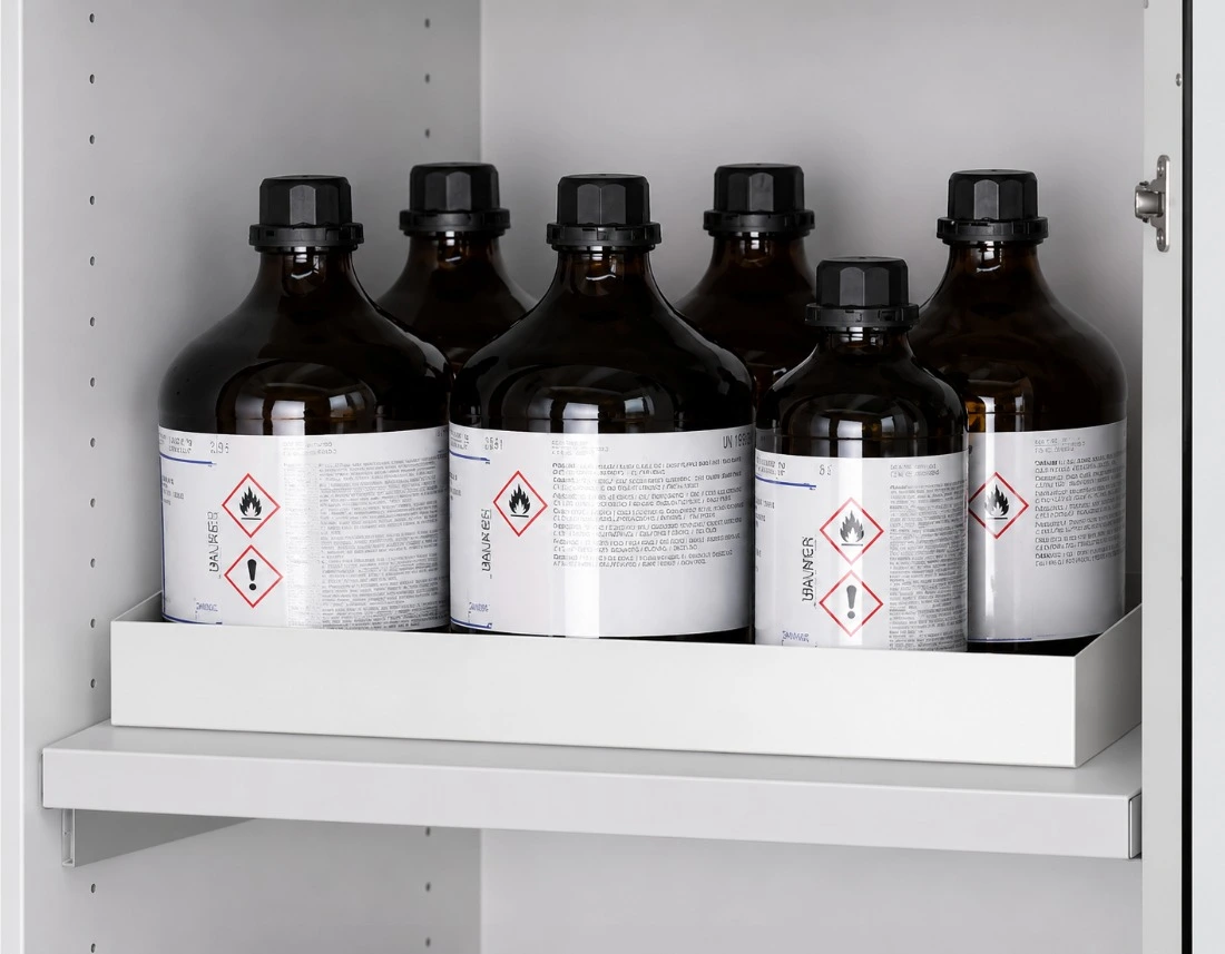 Shelves and sumps