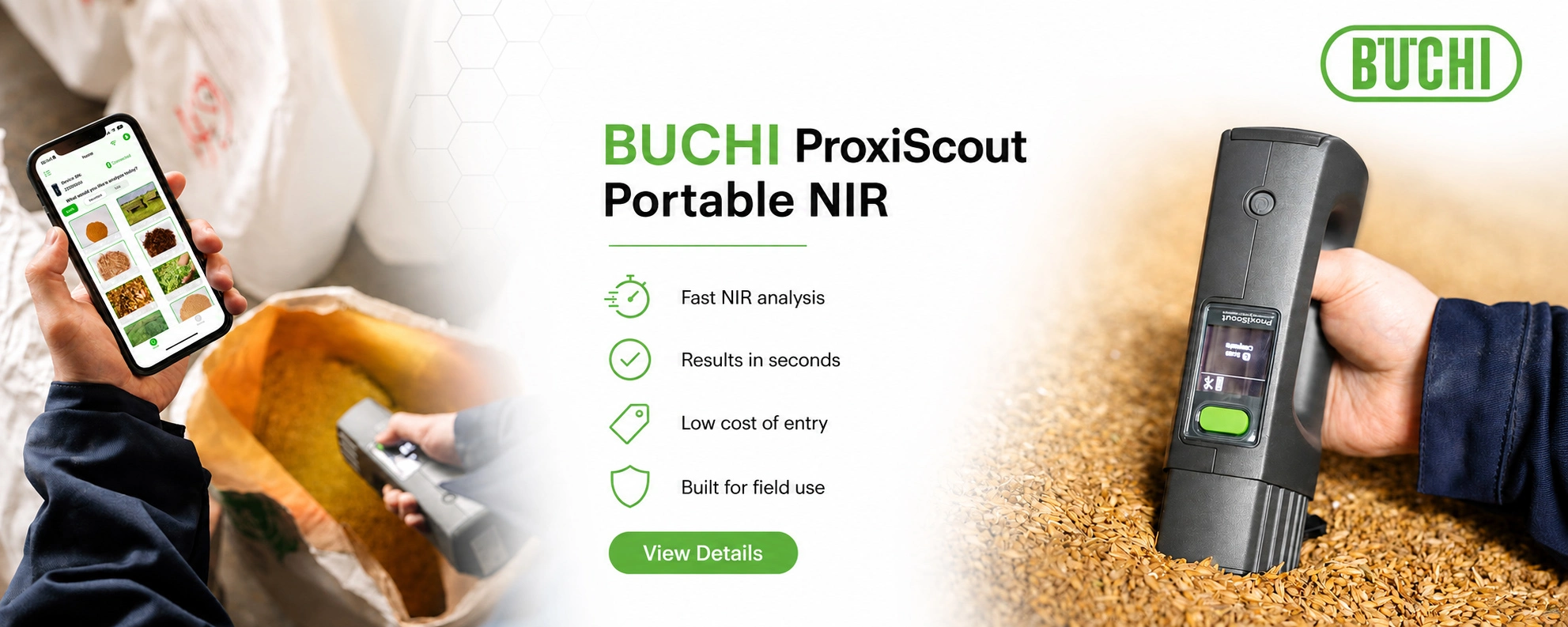 Buchi proxiscout Portable NIR