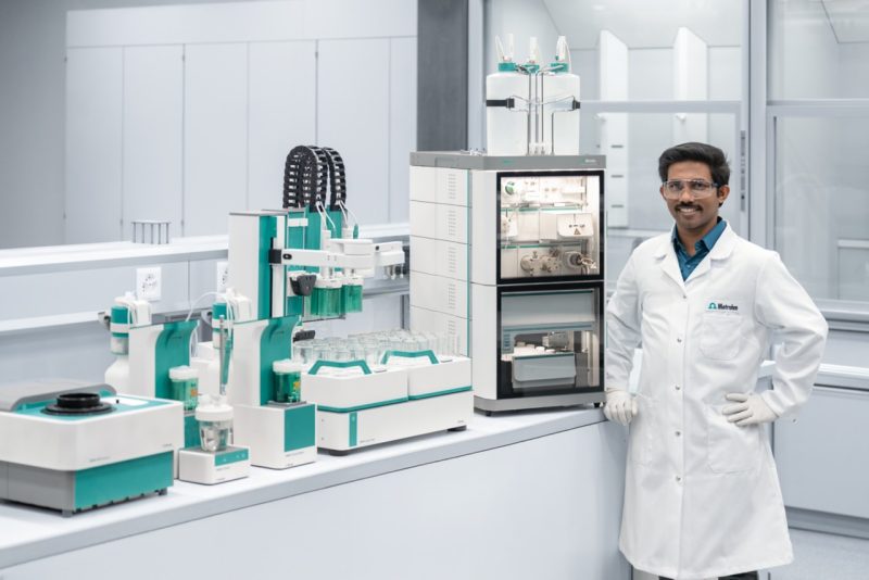 Metrohm analytical instrument range