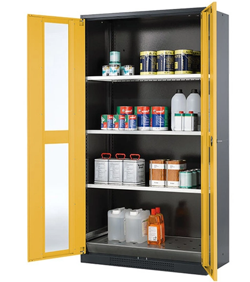 asecos C-LINE chemical storage cabinets